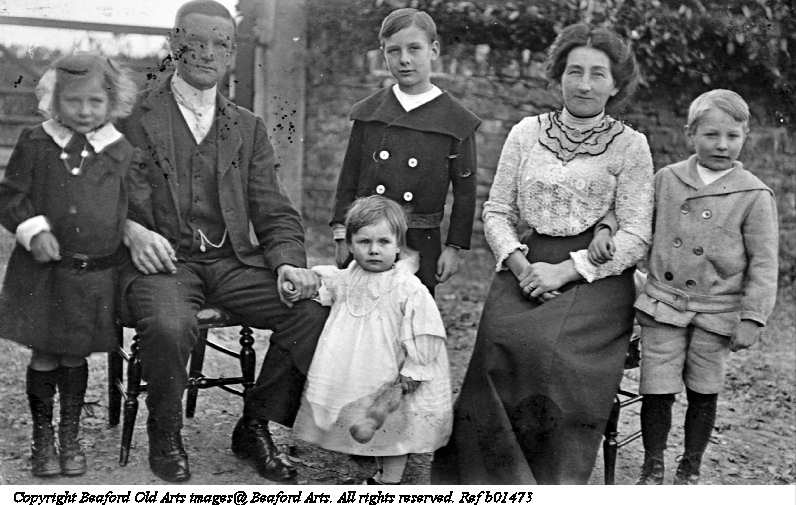 Walter Heard and family